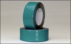 PLAFOPE 4 Rolls Waterproof Cloth Tape Green Duct Tape Blue Duct